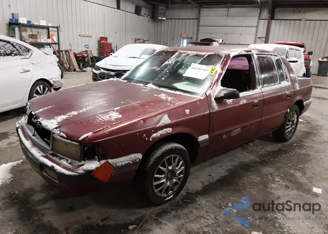 1990 Dodge Spirit z USA, uszkodzony, nr VIN 1B3XA46K0LF742798